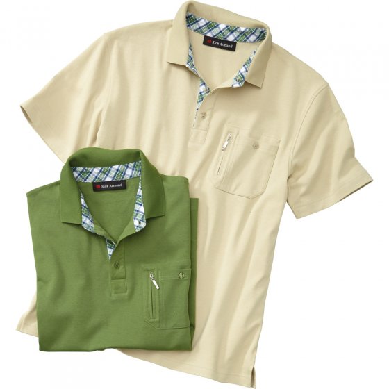 Komfort-Poloshirt,grün,M M | Grün