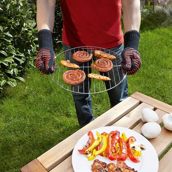 Hitzebeständige Grillhandschuhe 2er-Set