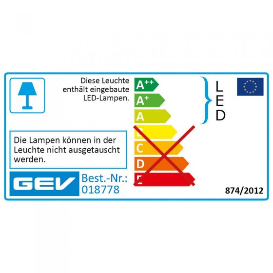 Ultraflacher LED-Hochleistungsstrahler 