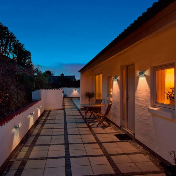 Solar LED-Wandlicht mit Bewegungssensor