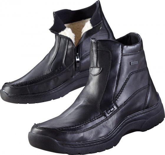 Wasserabweisen.Lederstiefel,43 43 | Schwarz