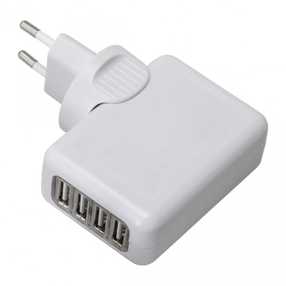 4fach-USB-Reise-Ladegerät
