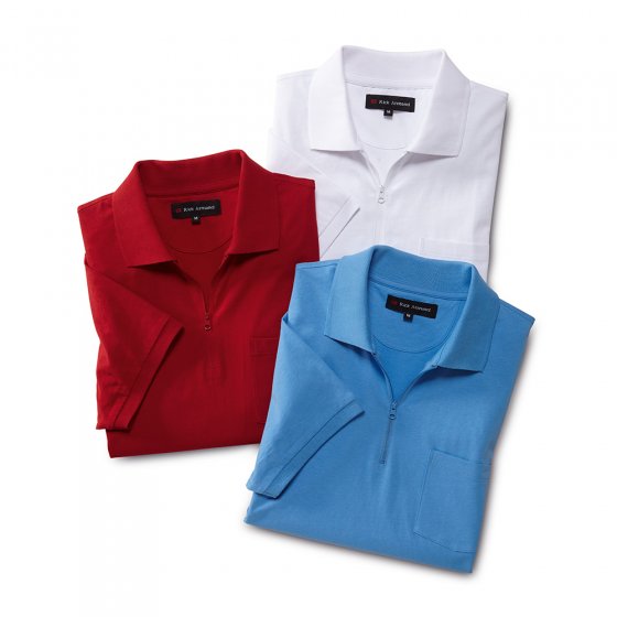 Jersey-Poloshirt 3er-Pack 