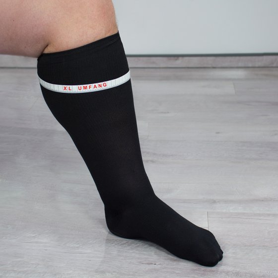 Reisestützstrümpfe XXL 