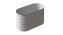 Hochbeet Stahl Oval S 160 x 80 x 80 Silber - 4