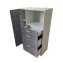 Küchenschrank Weiß-Beton Blanca L - 4