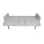 Sofa mit Knopfsteppung Elouisa Grau - 4