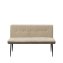 Bank 3-Sitzer Taupe Joschka - 4