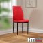 Stuhl Madison Velvet Rot - 4