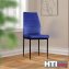 Stuhl Madison Velvet Blau - 4