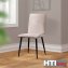 Stuhl Salinas Velvet Creme - 4