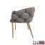 Stuhl Alsen Gold Grau - 4