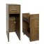 Mehrzweckschrank schmal Thekla Eiche - 4