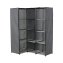 Stoffschrank Eckregal Lena - 4