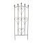 Rankgitter aus Metall mit Herz-Ornament Schwarz Celia - 4