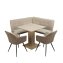 Sitzgruppe Taupe/Cord Joschka - 4