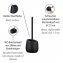 Bad-Accessoire-Set Mod. Badi Schwarz Keramik - 4