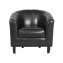 Eleganter Cocktailsessel in Kunstleder für Wohnzimmer, Büro oder Lounge - 4