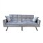 Sofa mit Schlaffunktion Brigga Grau - 4