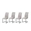 Schwingstuhl 4er Set PU cappuccino DannyP - 4