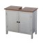 Waschbeckenunterschrank Bambus - 4
