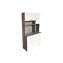 Küchenschrank Beton/Weiß Blanca - 4