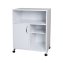 Küchenschrank auf Rollen Weiß Blanca - 4