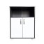 Küchenschrank Grau/Weiß Blanca - 4