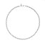 Kette 925 Sterling Silber oxidiert Lang Panzerkette - 4