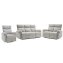 Sofagarnitur mit Relaxfunktion Koba Grau - 4
