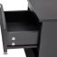 Nachtschrank Kenji Hochglanz Schwarz 2er-Set - 4