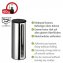 Turbo-Loc® Edelstahl Ersatzrollenhalter Mod. Detroit, rostfrei, Befestigen ohne bohren - 4
