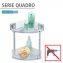 Vacuum-Loc® Eckregal 2 Etagen Mod. Quadro Edelstahl, Befestigen ohne bohren - 4