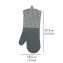 Topfhandschuhe Silikon Grau, 1 Paar - 4
