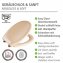 Premium WC-Sitz Mod. Ottana Beige, aus antibakteriellem Duroplast - 4