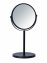 Kosmetik-Standspiegel Mod. Assisi Ø 17 cm Schwarz, mit 3-fach Vergrößerung - 4