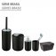 Schwingdeckeleimer Mod. Brasil Schwarz L, 6,5 Liter - 4