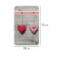 Herdabdeckplatte Universal Herzen 2er Set, für alle Herdarten - 4