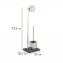 Stand WC-Garnitur Mod. Slate Rock Edelstahl, rostfrei - 4
