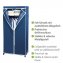 Kleiderschrank Air mit Ablage, Stoffschrank, Faltschrank - 4