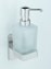 Turbo-Loc® Seifenspender Genova Shine, abnehmbarer Spender aus satiniertem Glas - 4