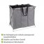 Wäschesammler Mod. Trio Grau meliert, Wäschekorb, 130 l - 4