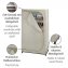 Kleiderschrank Mod. Balance mit Ablage, Stoffschrank, Faltschrank - 4