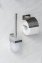 Turbo-Loc® Toilettenpapierhalter mit Deckel Mod. Genova Matt, Befestigen ohne Bohren - 4