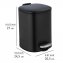 Treteimer Mod. Alassio, Schwarz 5 L, mit Easy-Close Absenkautomatik - 4