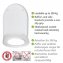 WC-Sitz Mod. Sindia, aus antibakteriellem Duroplast, belastbar bis 300 kg - 4