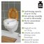 WC Sitz-Erhöhung Mod. Secura, 150 kg Tragkraft, erhöhte Sitzposition - 4