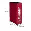 Wäschesammler Mod. Corno Rot, Wäschekorb, 43 l - 4