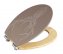 Premium WC-Sitz Mod. Stag, MDF/Bambus, mit Absenkautomatik - 4