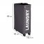 Wäschesammler Mod. Corno Grau, Wäschekorb, 43 l - 4